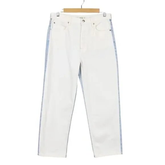 NWT Everlane two tone high rise straight Women's Jeans Size 27R - Picture 1 of 7